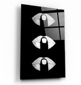 Simply Shush | Glass Wall Art