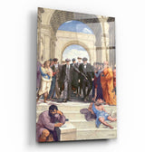 ・"Shelby Attitude Athens "・Designers Collection Glass Wall Art