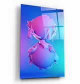 Supra Round Heads V4 | Glass Wall Art