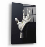 Broken by Gold | Designer's Collection Glass Wall Art