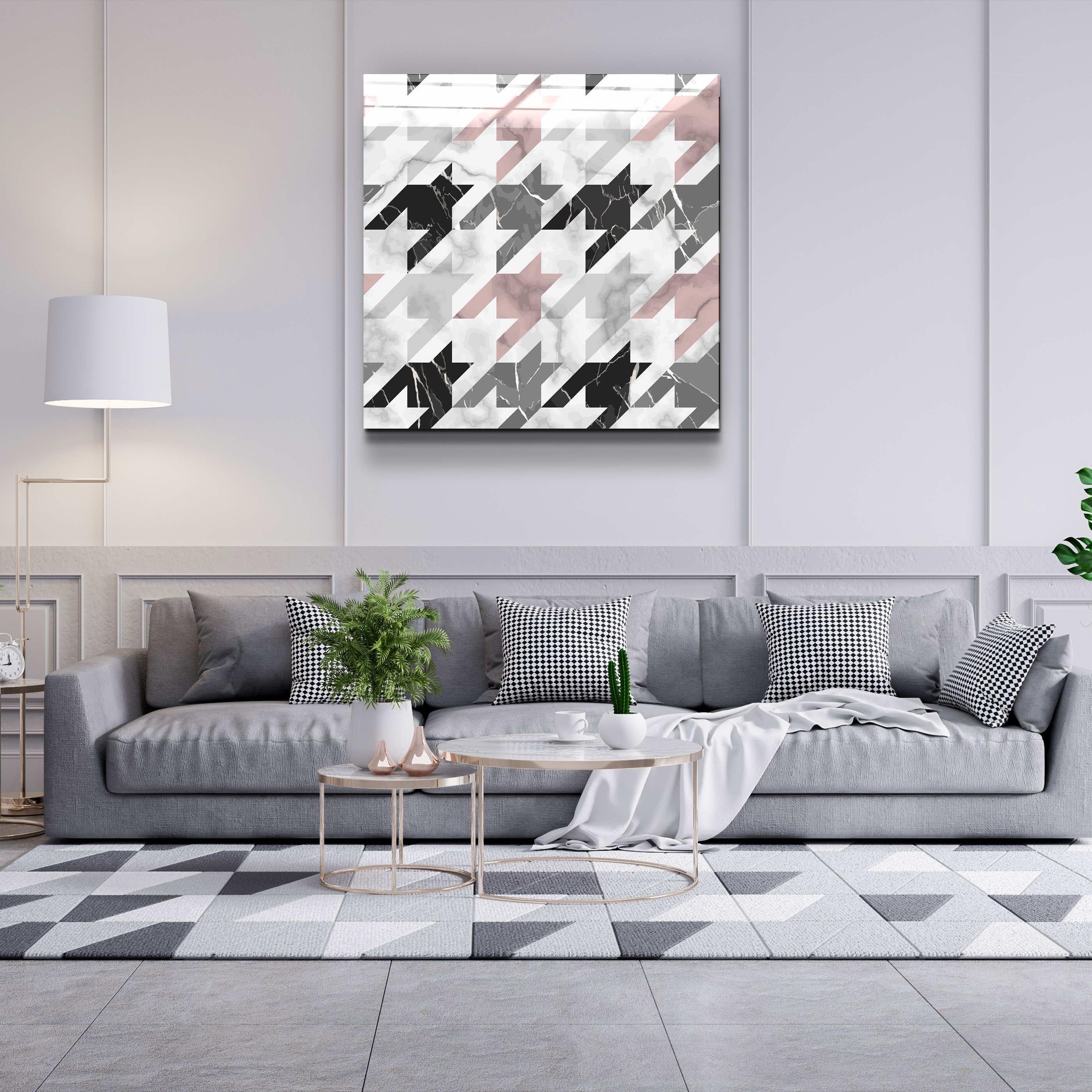 ."Bat Marble V1". Designer's Collection Glass Wall Art - ArtDesigna Glass Printing Wall Art