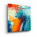 ・"Honeycomb"・Glass Wall Art