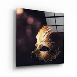Ball Mask | Glass Wall Art
