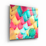 Balloons | Glass Wall Art