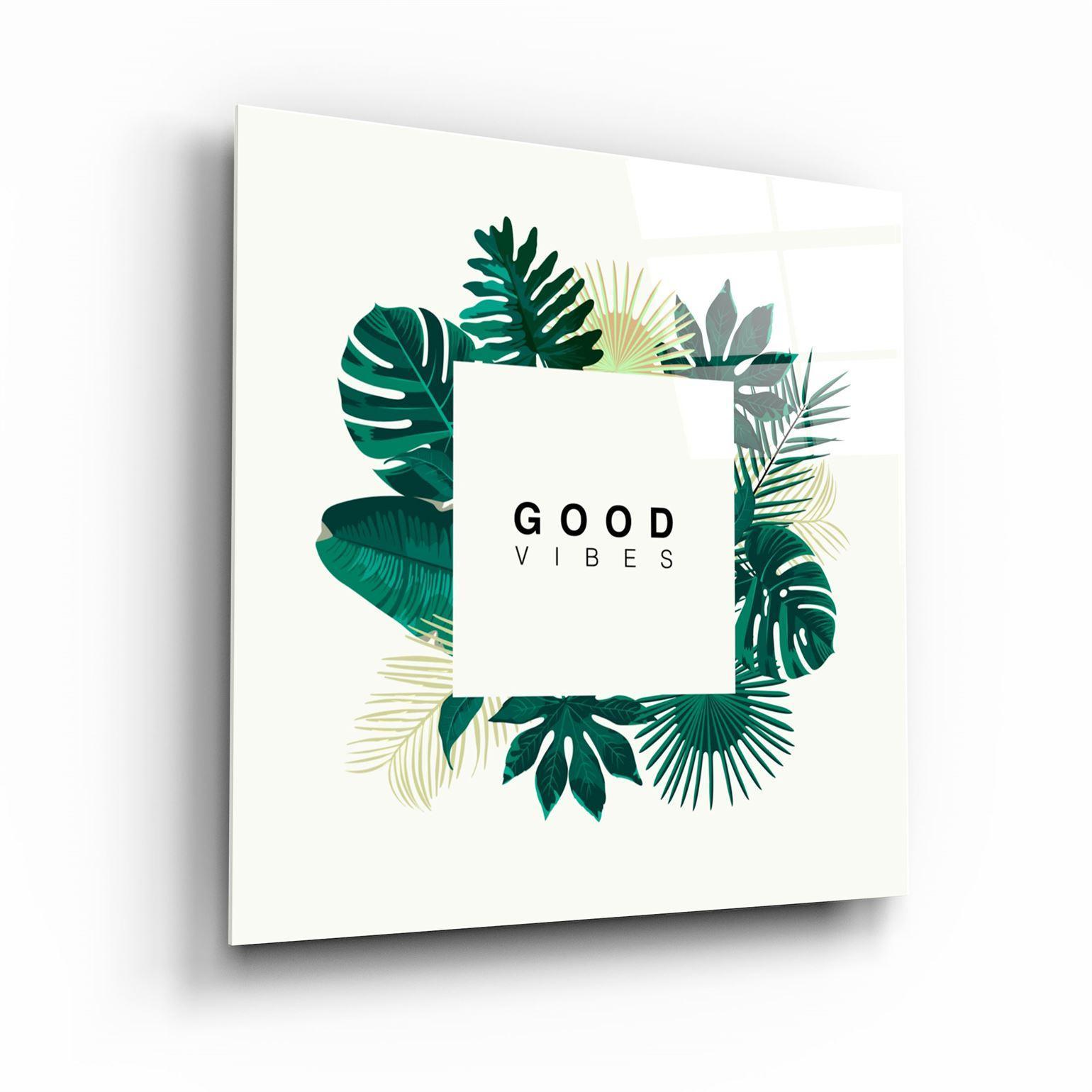 ・"Good Feelings"・Glass Wall Art - ArtDesigna Glass Printing Wall Art