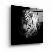 Guardian of the Night | Glass Wall Art - Artdesigna