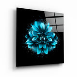 Cosmic Bloom | Glass Wall Art