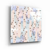 Pastel Abstract 5 | Glass Wall Art