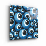 Eyeballs | Glass Wall Art