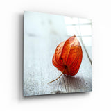 ・"Chinese Lantern Serenity"・Glass Wall Art