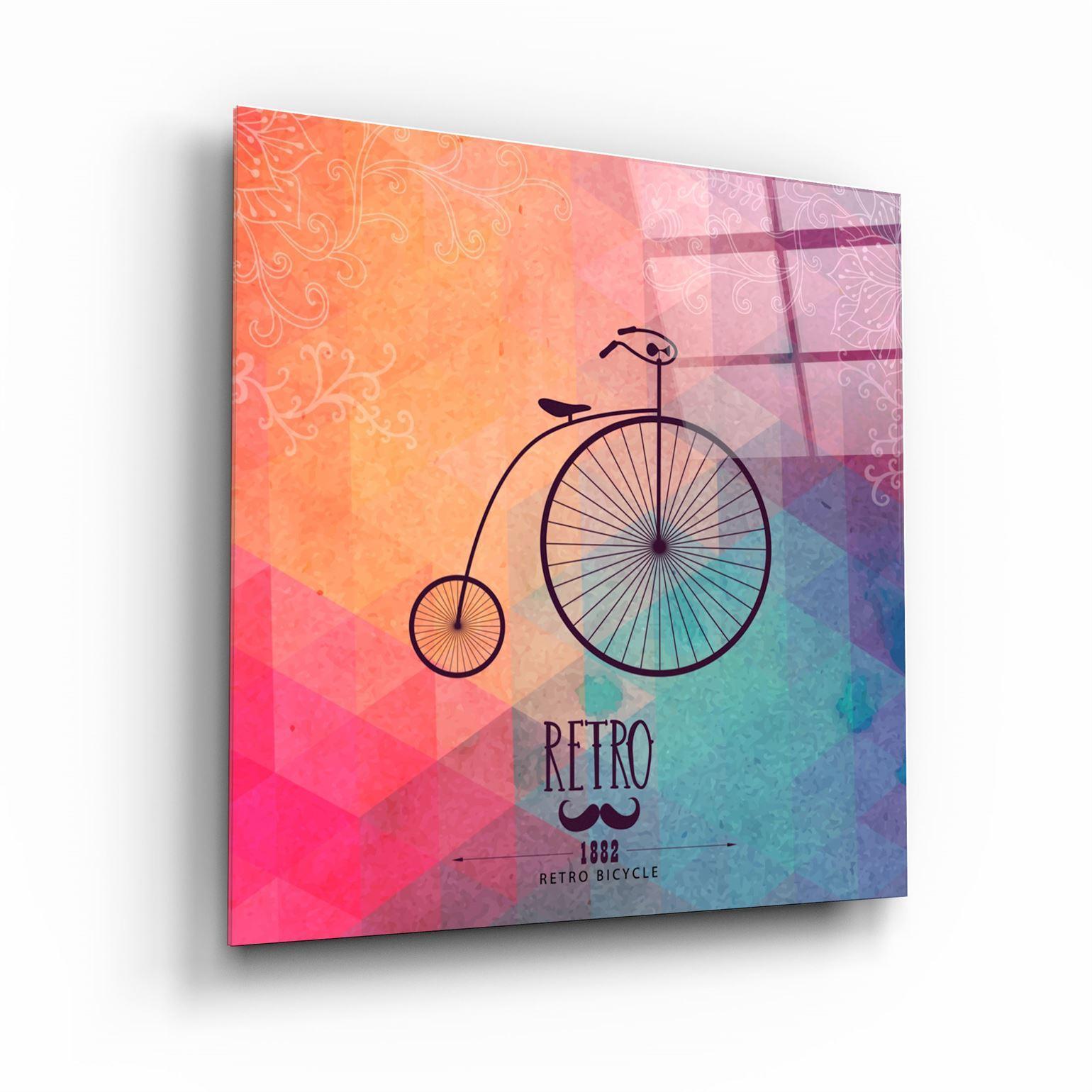 ・"Cyclebi"・Glass Wall Art - ArtDesigna Glass Printing Wall Art