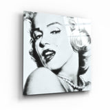 Marilyn Monroe | Glass Wall Art