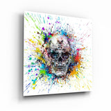 ・"Skulla"・Glass Wall Art