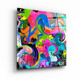 Color Mix | Glass Wall Art