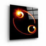 ."Cancer Zodiac Symbol". Glass Wall Art