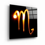 ."Scorpio Zodiac Symbol". Glass Wall Art