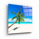 Palm Beach Eternal Paradise | Glass Wall Art