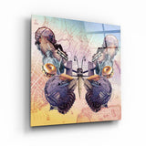 Butterfly NYC | Glass Wall Art