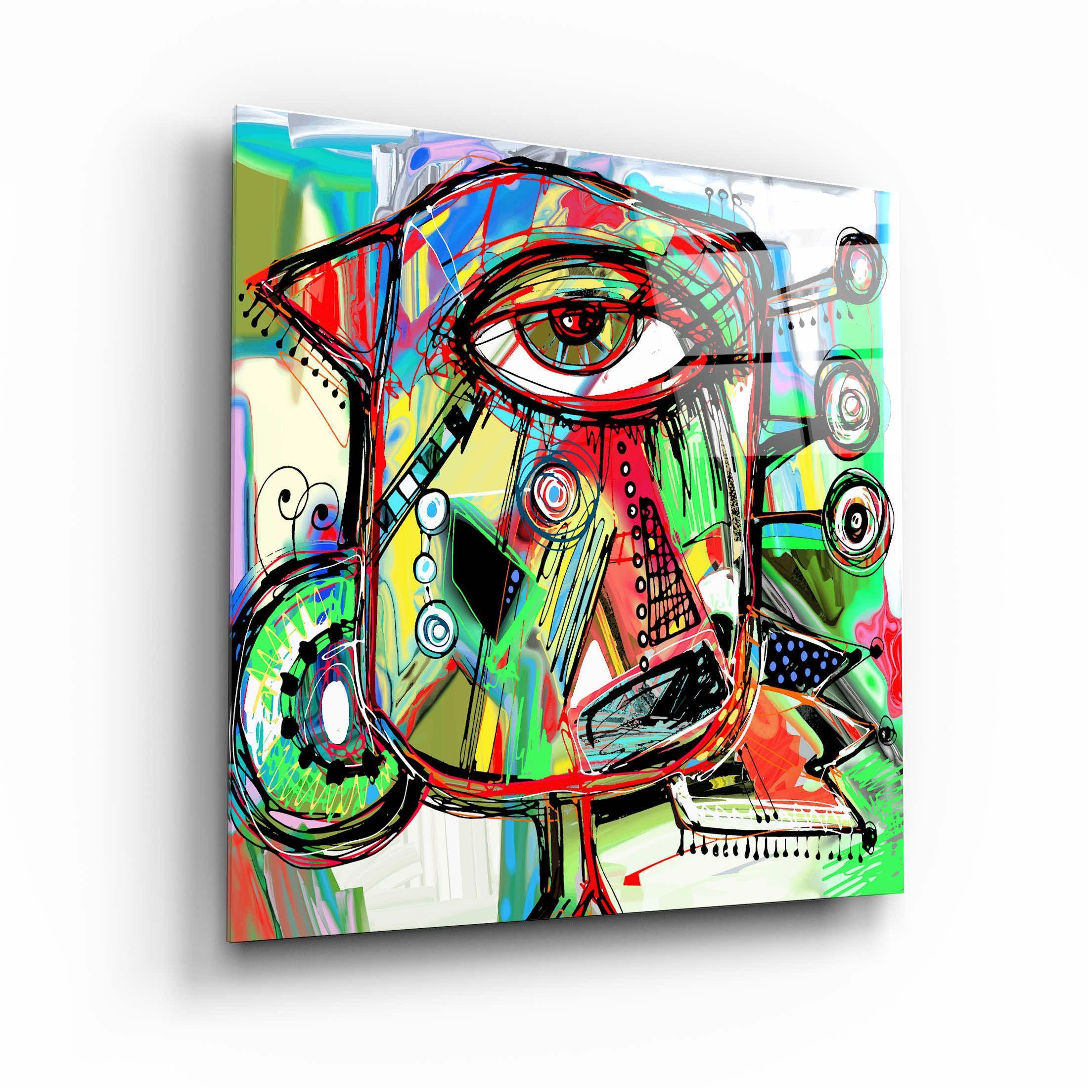 ."Birddy". Designer's Collection Glass Wall Art - ArtDesigna Glass Printing Wall Art