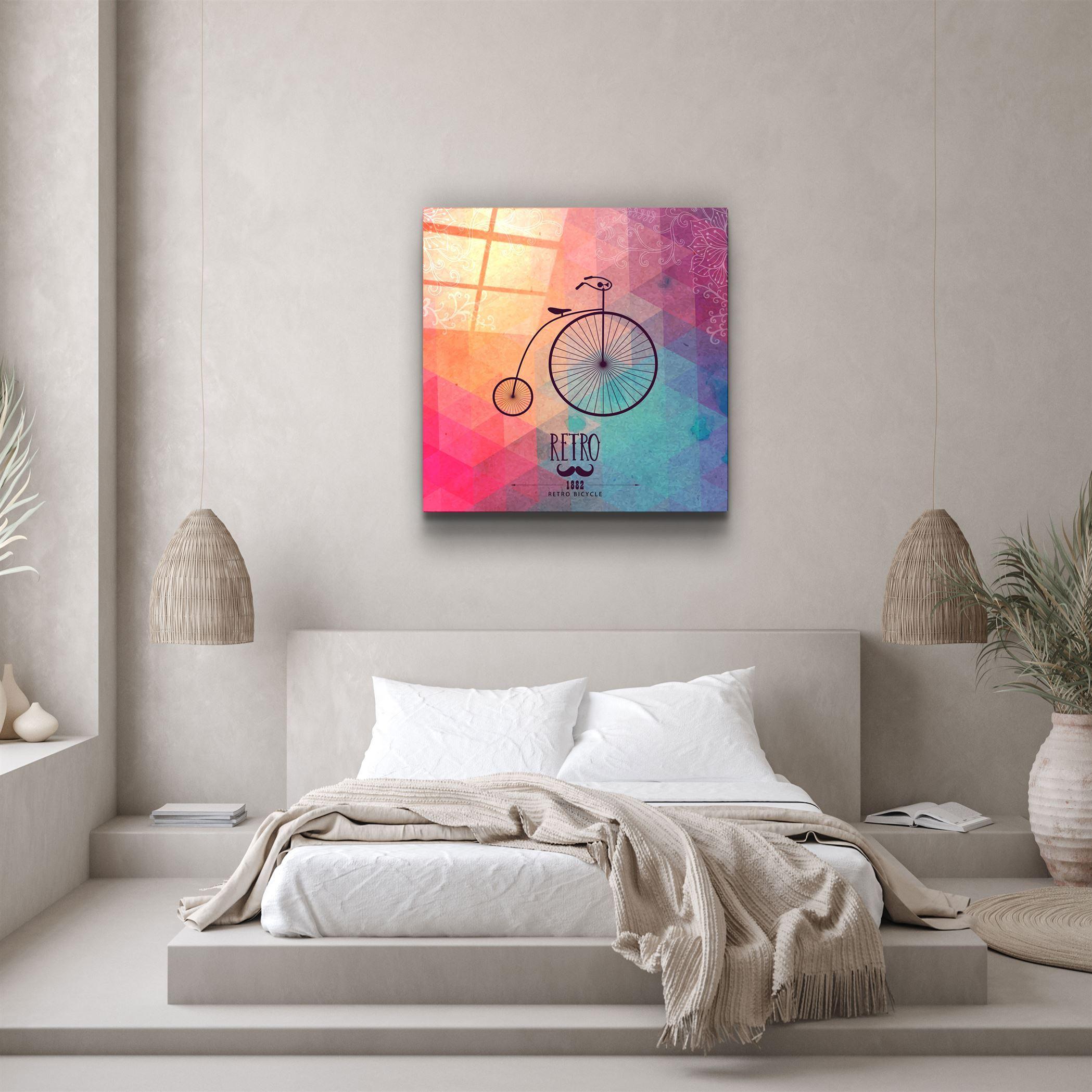 ・"Cyclebi"・Glass Wall Art - ArtDesigna Glass Printing Wall Art