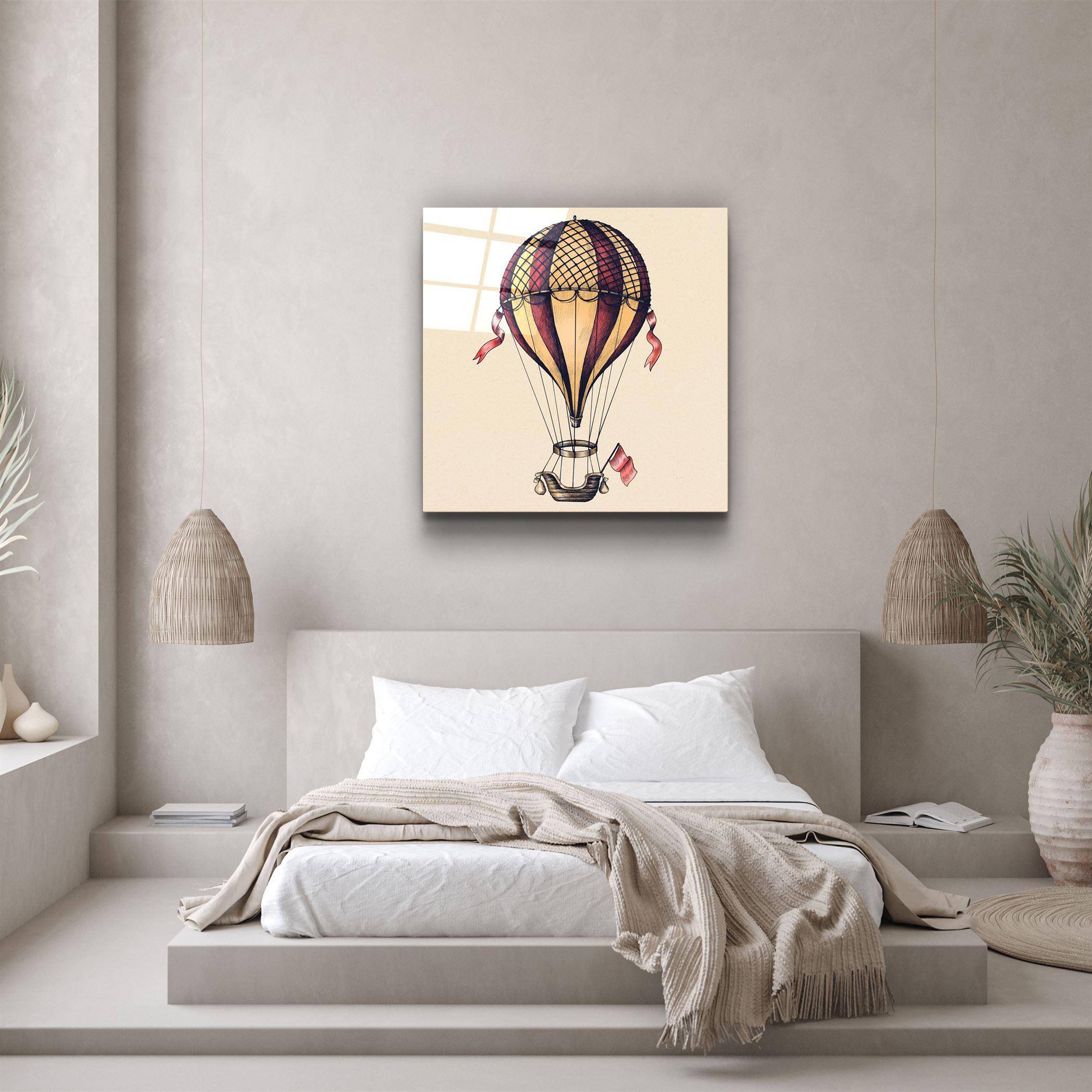 ・"The Baloon"・Glass Wall Art - ArtDesigna Glass Printing Wall Art