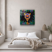 ・"Animal Republic-Puma"・Designers Collection Glass Wall Art - ArtDesigna Glass Printing Wall Art