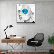 ・"Blue Eye"・Glass Wall Art - ArtDesigna Glass Printing Wall Art