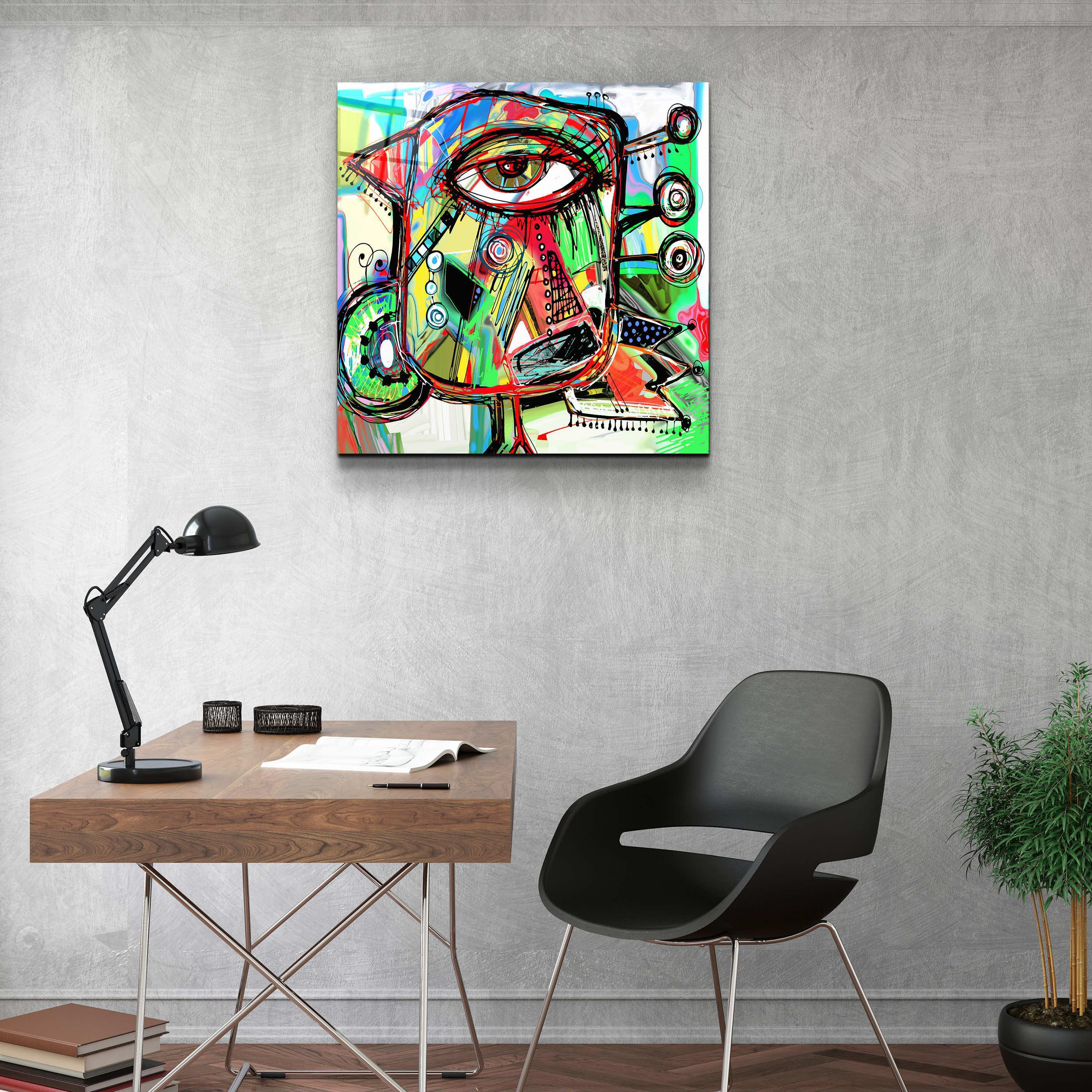 ."Birddy". Designer's Collection Glass Wall Art - ArtDesigna Glass Printing Wall Art